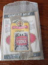 Lot of 6 Different Vintage Old Mr. Boston Liquor Labels Decorations Instructions - £6.18 GBP