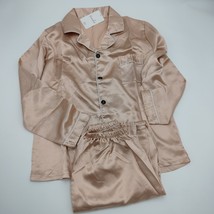 Lovelvet nightwear Womens Button-Down Silk Satin Sleepwear Set Two-piece Pj Sets - £21.25 GBP