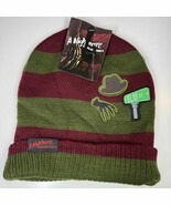 Nightmare on Elm Street Freddy Krueger Horror Cuff Beanie Hat NWT - $20.33