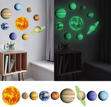 Glow in The Dark Stars and Planet Wall Stickers for Kids 79pcs Planets and Stars - £38.59 GBP