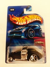 Hot Wheels 2004 #020 Black Hardnoze Twin Mill First Editions 5 Spoke Whe... - £7.82 GBP