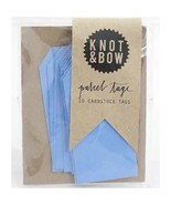 Knot and Bow x Popsugar 10 Gift Tags Blue Parcel Presents Cardstock Scra... - $2.25