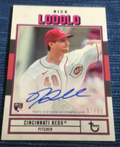 Nick Lodolo 2022 Topps Brooklyn Collection RC Autograph Auto #&#39;d /99 REDS ~170U - £22.80 GBP