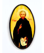 Spille Dipinte A Mano Russe Di Santi Religiosi - $217.54 MXN