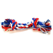 [Pack of 3] Mammoth Pet Flossy Chews Colored Rope Bone Mini - 1 count - £19.35 GBP