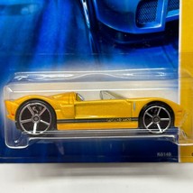 Ford GTX-1 Hot Wheels Collectible Diecast Car Yellow 2007 First Editions... - $11.87