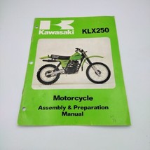 OEM Kawasaki 1979 KLX250-A1 Assembly And Preparation Manual 99931-1040-01 - $34.99