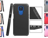 Tempered Glass / Shockproof Cover Case For Motorola Moto G Play 2021 XT2... - $9.85+