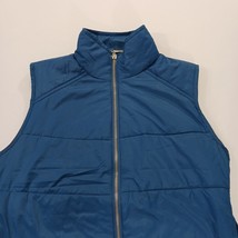 Merona VN1119796 Women's Blue Full Zip Pockets Sleeveless Vest Size Small  image 9