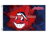 Cleveland Indians Flag 3x5ft Banner Polyester Baseball World Series indi... - £12.73 GBP