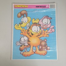 Garfield Frame-Tray Puzzle 18 Piece Golden 1980 #4617-B Ages 3-7 VTG - £11.01 GBP