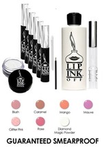 LIP INK Organic  Smearproof Lip color Kit Bridal Collection  - Spring Summer - $146.17