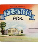 Fort Smith Arkansas Souvenir Folio Colortone 9 Prints Topographic PCBG5G - $17.97 CAD