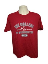 The College of Westchester 1915 Adult Medium Burgundy TShirt - $19.80