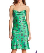 Steve Madden Treasure Green Cowel Neck Dress Size medium- Summer Fun NWT - $45.36