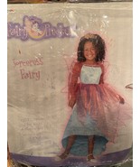 Fairy Precious Sorceress Fairy Child Costume Size 4-6 X Dress &amp; Wings *N... - $22.44 CAD