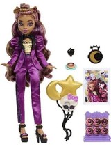 Clawdeen Wolf Doll in Monster Ball Party Fashion with Themed Accessories NEW - £16.05 GBP