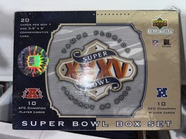 New Upper Deck Super Bowl XXXV Box Set Baltimore Ravens vs New York Gian... - $21.78