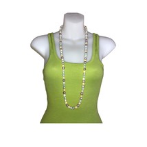 Colorful Freshwater Pearl Necklace - £55.95 GBP