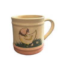 Mother Hen Vintage Coffee Mug Taiwan 4&quot; Country Tea Cup - $9.82