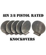 Steel Shooting Targets - 8in Knock-overs - NRA Metal Knock-down Pistol P... - $2,163.86 MXN