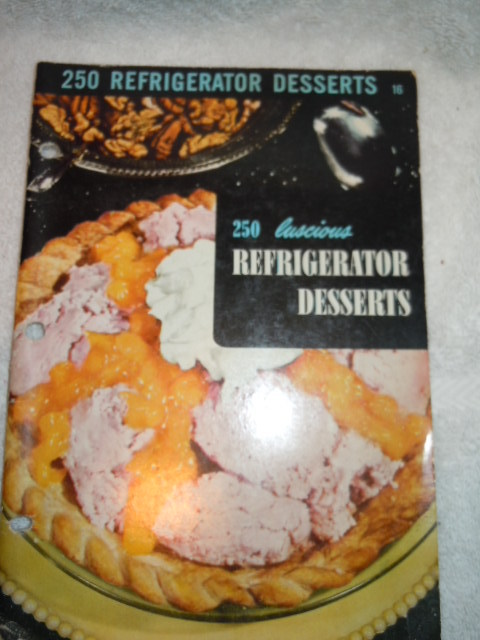 Primary image for Vintage 250 Refrigerator Desserts Recipe Booklet 1952