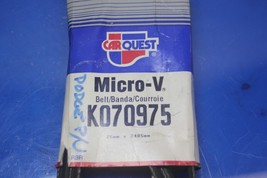 CARQUEST K070975 Serpentine Belt Micro V - $23.03