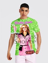 Britney Spears T-shirt &quot;Crazy&quot;, Britney Photo, Poster, CD, Rare, Vinyl, Gift Fan - £31.27 GBP