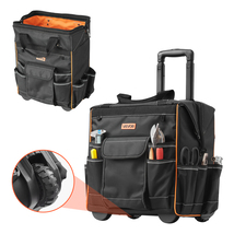VEVOR Rolling Tool Bag, 110 lbs Load Capacity, with Wheels for Construction - $62.90