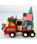 Miniature Christmas Display Vintage Tonka Truck Packed with Holiday Gift... - £26.43 GBP