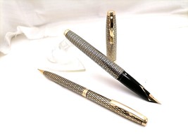 Sheaffer Imperial Sovereing Fountain Pen Y Pencil Oro 14k Gold Filled - £199.41 GBP