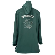 DOE Be Formless Jungle Green White Embroidered Hooded Jacket size XL Str... - $195.00