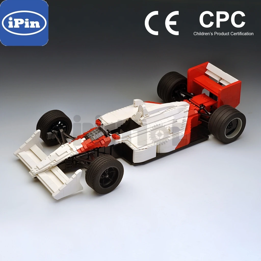 Moc-0845 mp4-4 formula one car 1592pcs New Year gift technology assembly height - £173.35 GBP