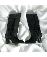 MARC BY MARC JACOBS TALL BOOTS BLACK SUEDE RUFFLE EU 39 US 9 with Box - $1,390.57 MXN