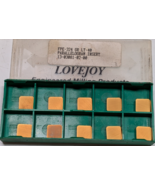 Pack of 10 NEW LOVEJOY FPE-324 PARALLELOGRAM CARBINE INSERTS Grade LT-40 - €50,84 EUR