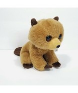 Ty Beanie Boos Richey 6&quot; Beaver Groundhog Plush Stuffed Animal Soft 10&quot; ... - £13.22 GBP