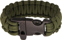 Survival Bracelet OD Green      Brand: Combat Ready     Item Number: CBR362 - £4.74 GBP