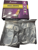 Premium Grade Silicone Heel Protector Double Cushioned 4 Pairs - £14.18 GBP