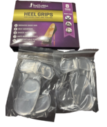 Premium Grade Silicone Heel Protector Double Cushioned 4 Pairs - $17.74