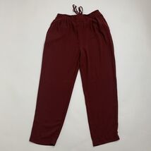 Forever 21 Joggers Drawstring Pants Womens Large Red￼ Tapered Valentines... - $5.96 CAD