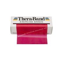 THERABAND Resistance Bands, 6 Yard Roll Professional Latex Elastic Band ... - £21.13 GBP