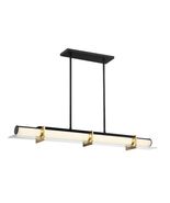 George Kovacs 40&quot; Modern 40W LED Midnight Gold Black Island Pendant Chan... - $1,800.84 MXN