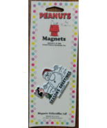 Vintage Peanuts Lucy &quot;Season&#39;s Greetings&quot; Christmas Fridge Magnet NEW MO... - £15.11 GBP