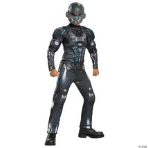 Boy s Muscle Halo Spartan Locke Costume Small - $1,906.31 MXN