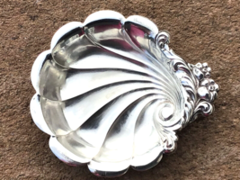 Sterling Silver Miniature Nautilus Shell Dish Lunt Silver Co. NOT SCRAP Vintage - £33.74 GBP