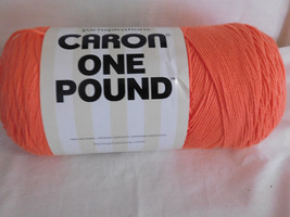 Caron One Pound Living Coral dye lot 294002 - £7.85 GBP