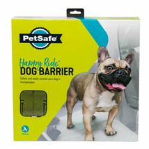 Dog Front Seat Car Barrier Mesh Travel Safety Back Seat Pet Containment Foldable - £44.50 GBP