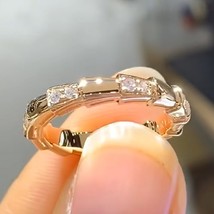 18k rose gold jewelry natural 1 5 carat diamond ring women classic jewelry wedding ring thumb200