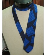 Vitaliano Pancaldi Italy Neck Tie/Necktie Silk Navy Blue Royal Blue 56&quot;x... - €12,70 EUR