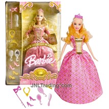 Yr 2006 Masquerade Carnivale Doll Caucasian Princess BARBIE I7431 in Pink Dress - £51.95 GBP